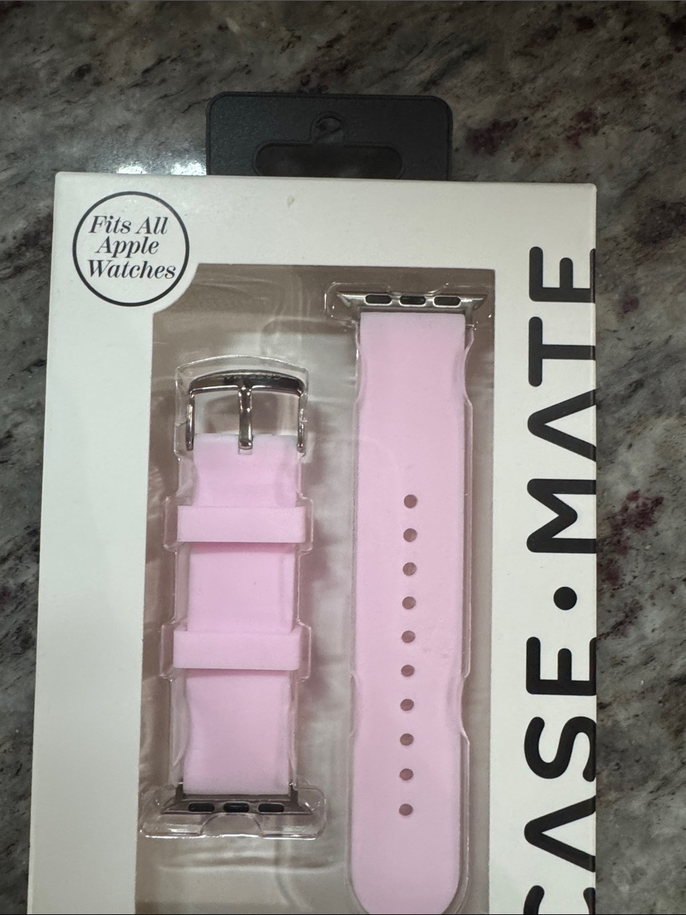 NEW case-mate Light Pink Silicone Watchband for Apple Watch - Picture 3 of 4